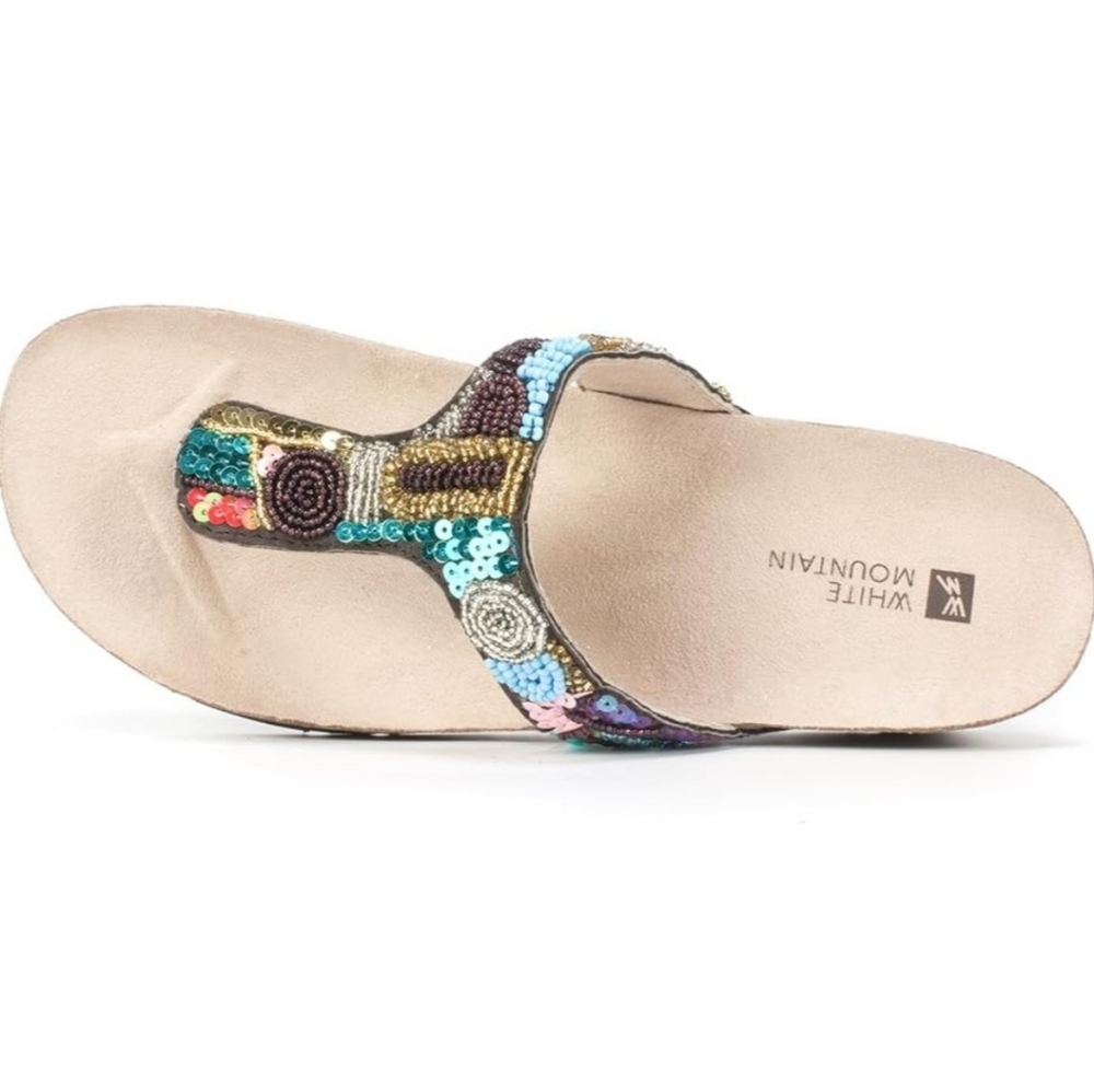 White Mountain Cordoba Wedge Sandal
